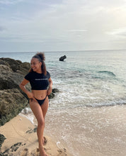 Load image into Gallery viewer, Bajan To De Bone Crop Tee