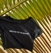 Load image into Gallery viewer, Bajan To De Bone Crop Tee
