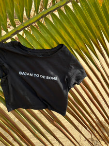 Bajan To De Bone Crop Tee