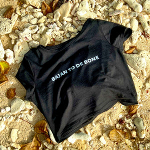 Bajan To De Bone Crop Tee