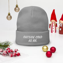 Load image into Gallery viewer, Outside Cold (AS RH) Beanie
