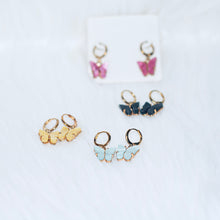 Load image into Gallery viewer, CF Butterfly Earrings
