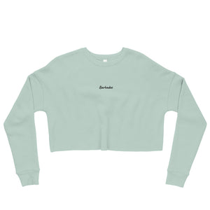 Barbados 'Embroidered' Crop Sweater