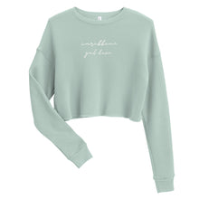 Load image into Gallery viewer, Caribbean Gal Dem Crop Sweater
