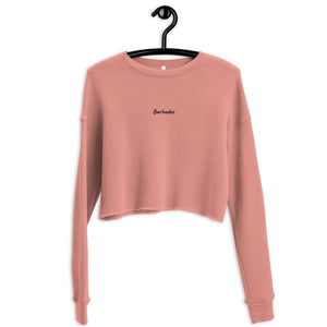 Barbados 'Embroidered' Crop Sweater