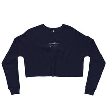 Load image into Gallery viewer, Caribbean Gal Dem &#39;Embroidered&#39; Crop Sweater
