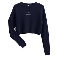 Load image into Gallery viewer, Caribbean Gal Dem &#39;Embroidered&#39; Crop Sweater
